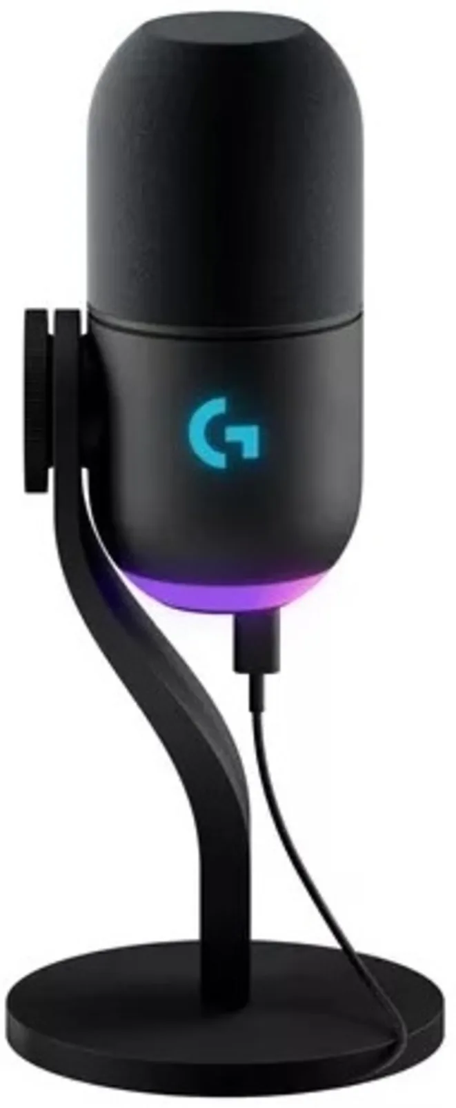 Imagen 0 de Micrófono Gamer Logitech Yeti GX, Supercardioide, RGB, USB-C, Color Negro