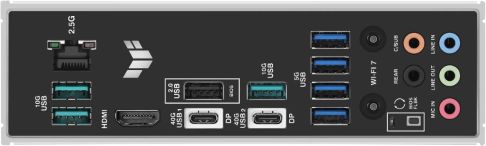 Imagen 4 de Tarjeta Madre Asus TUF GAMING X870-PLUS WIFI AMD AM5 4*DDR5 4*M.2 HDMI USB-C 