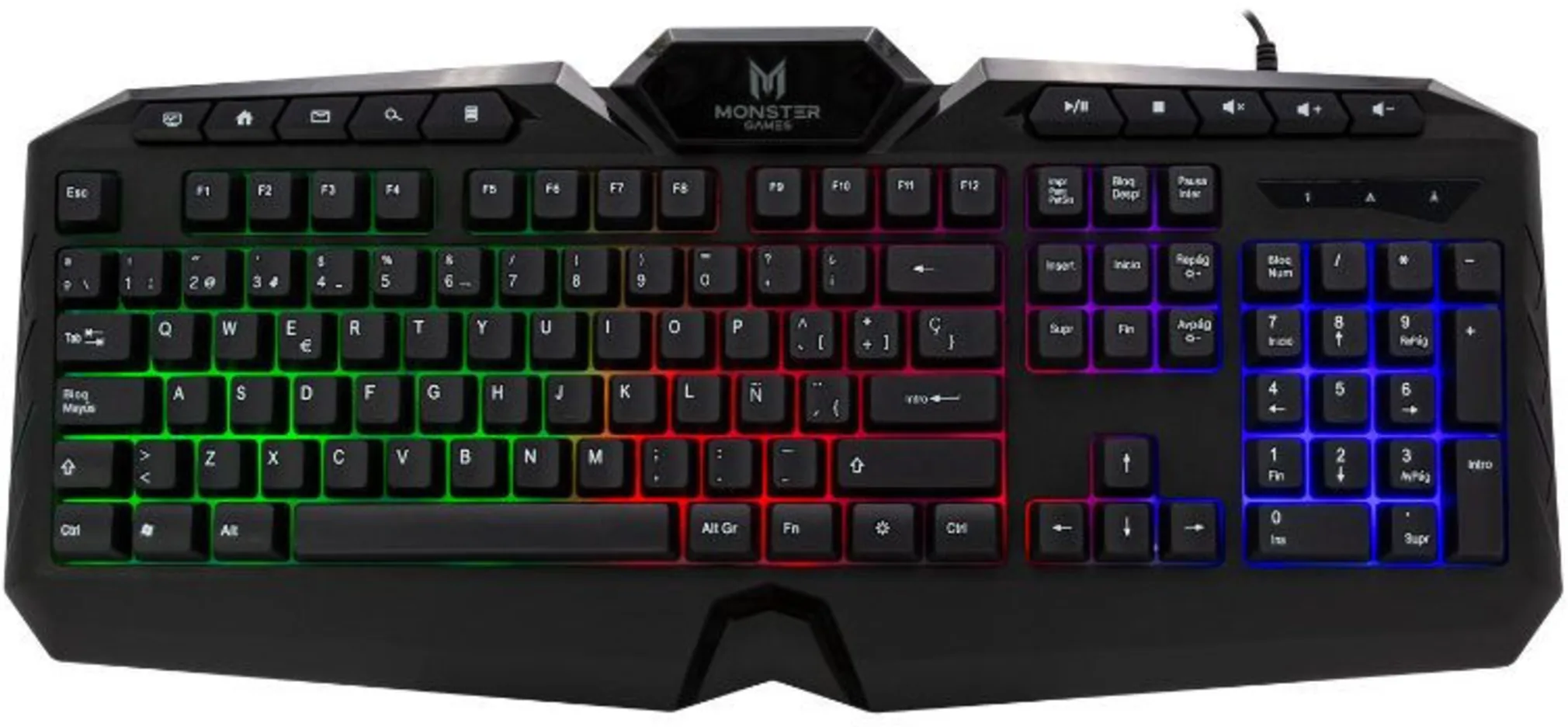 Imagen 0 de Monster Games Onset RGB (29MTGT1026)