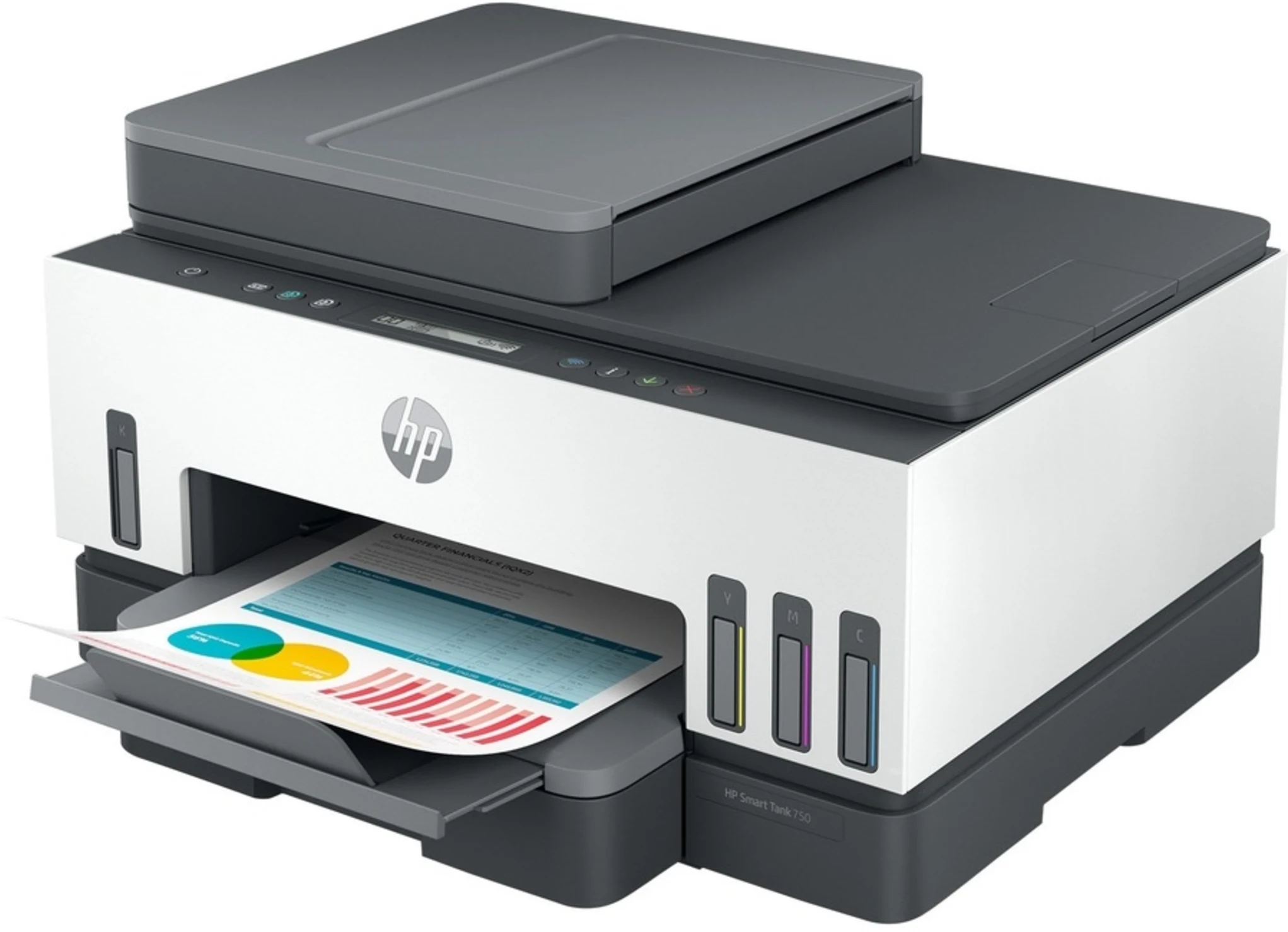 Imagen 1 de Impresora Multifunción HP Smart Tank 750 Tinta color WiFi LAN USB Duplex/ADF