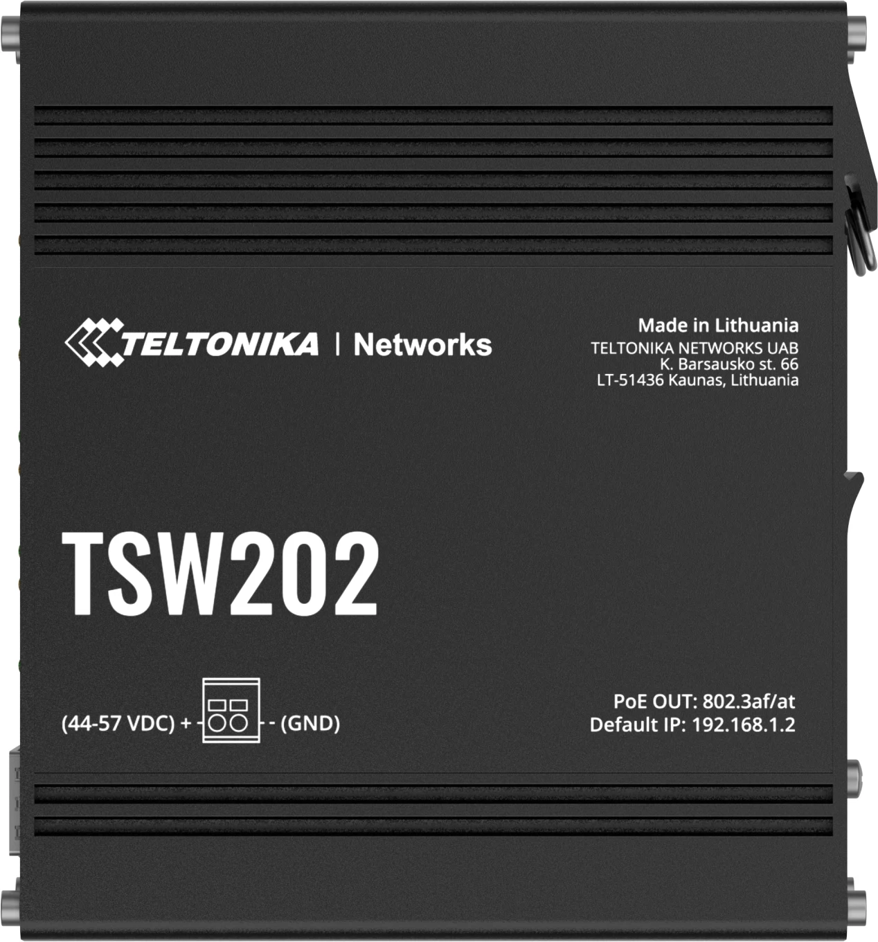Imagen 4 de Switch Gestionable Teltonika TSW202, 8xGbE PoE/PoE+ + 2xSFP 1000BaseX
