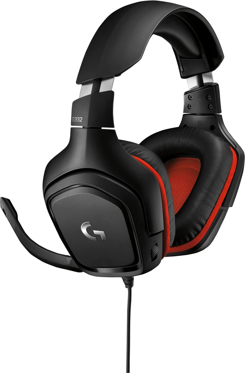 Imagen 1 de Audífonos Gamer Alámbricos Logitech G332 c/Mic Cable Jack 3.5mm 2mts Color Negro