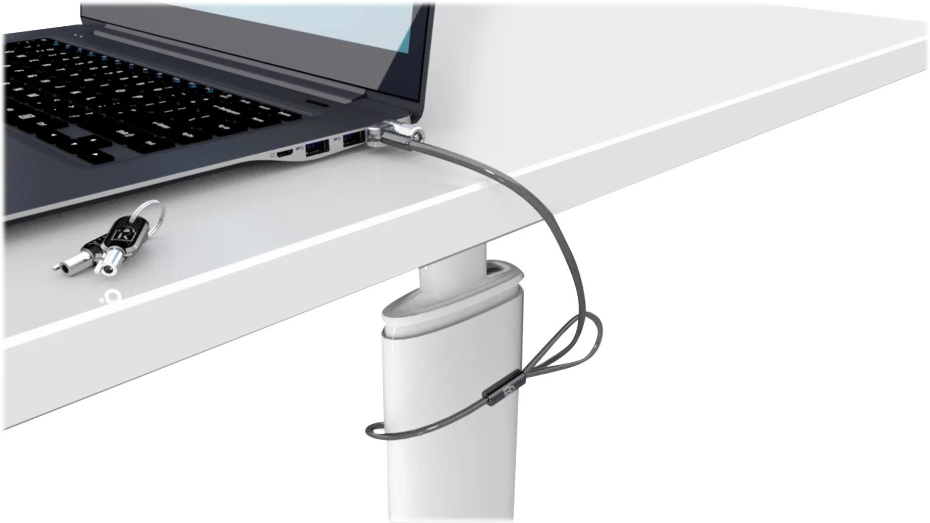 Imagen 9 de Cable de Seguridad para Notebooks  Kensington MicroSaver 2.0 1.8 mts con llave