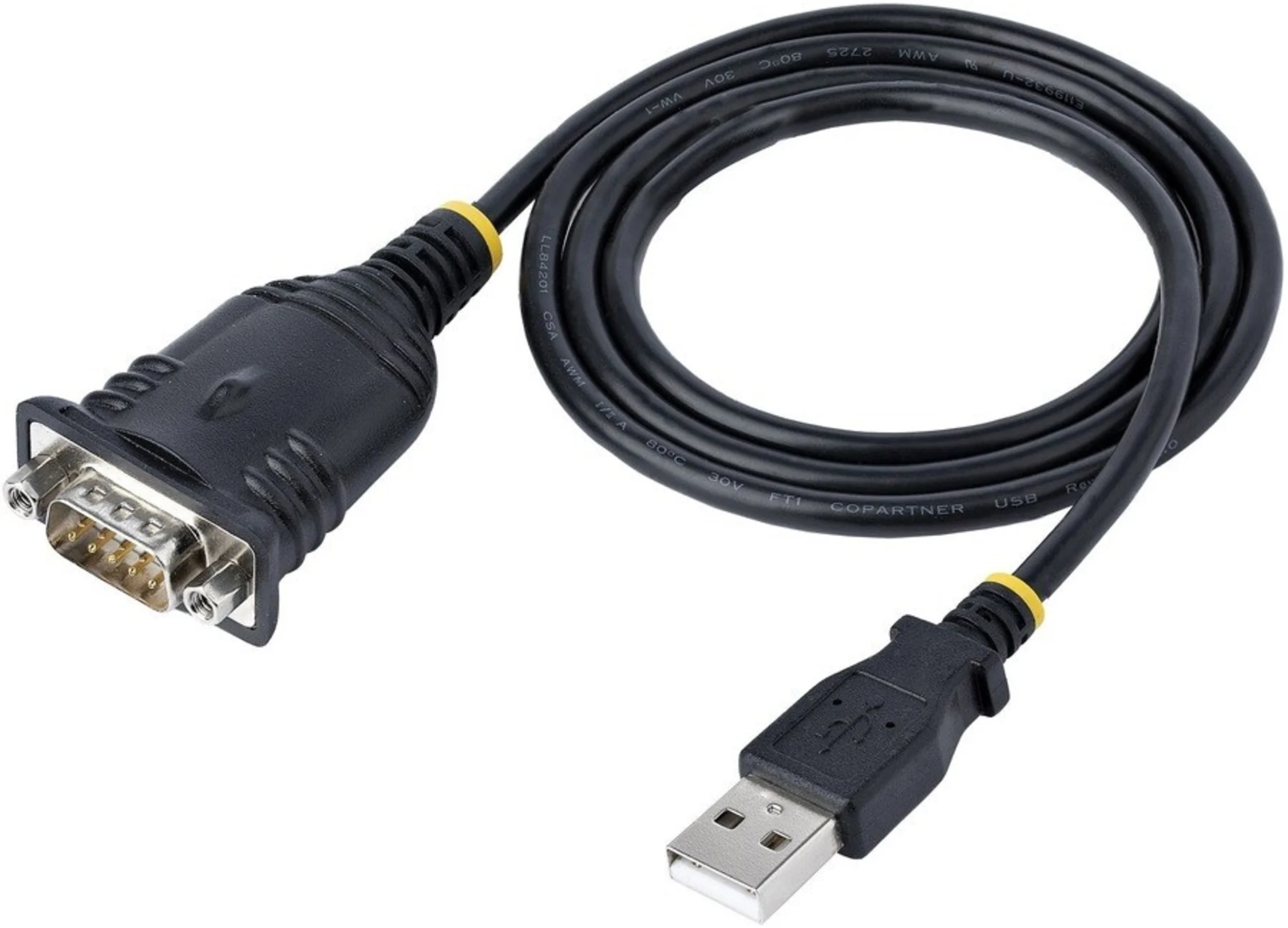 Imagen 5 de Cable Adaptador USB a Serial RS232 1mt 3ft para PLC/Impresora/Escáner - StarTech