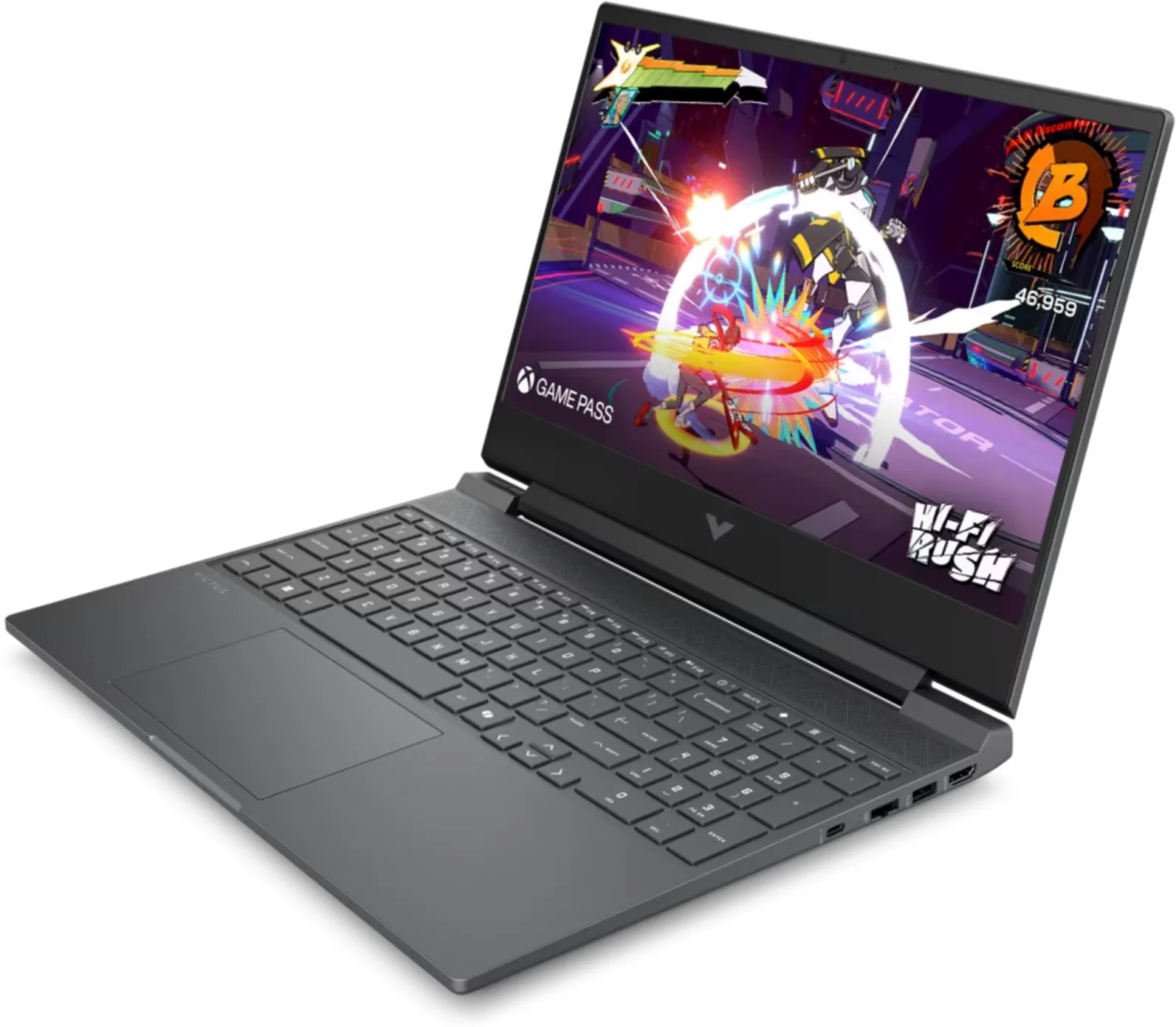 Imagen 1 de Notebook Gamer HP 15-FB3036LA AMD R7 7445H RAM 16GB SSD 1TB 15.6" RTX4050 W11H