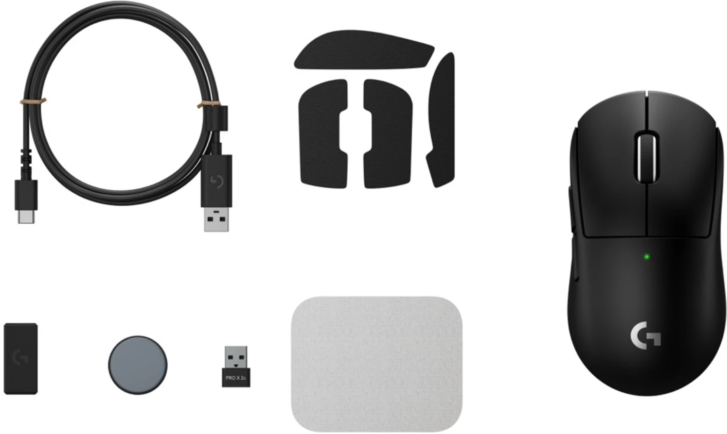 Imagen 7 de Mouse Inalámbrico Gamer Logitech Pro X SuperLigth 2C Sen Hero 2 LIGTHFORCE Negro