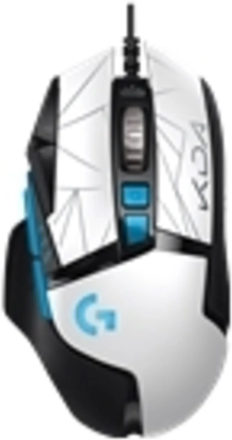 Imagen 2 de Mosue Gamer Alámbrico Logitech G502 LOL Hyjal KDA Color Blanco/Negro