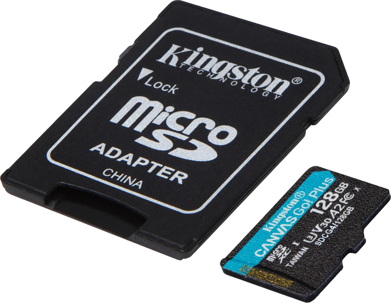 Imagen 2 de Memoria MicroSDXC 128GB Kingston Canvas Go Plus Cat10 UHS-I U3 V30 A2 Lec200MB/s
