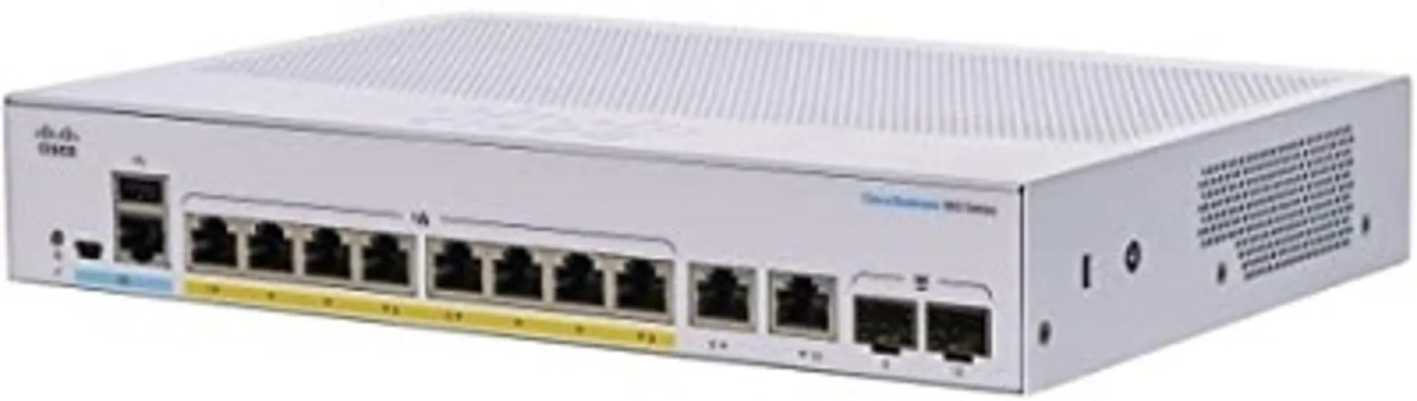 Imagen 0 de Switch Cisco CBS350 Managed 8-port GE PoE Ext PS 2x1G Combo