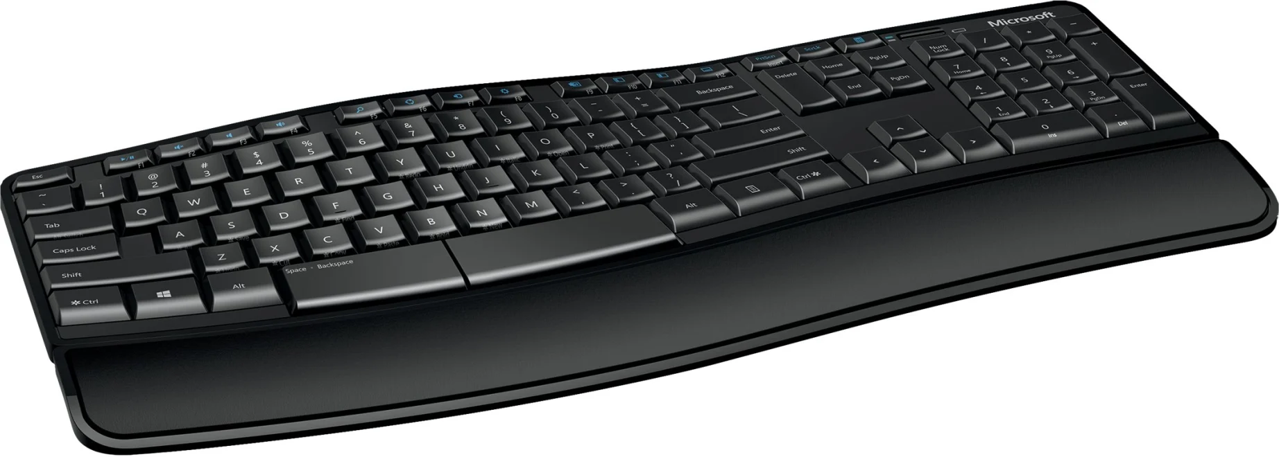 Imagen 0 de Kit Teclado Mouse Inalámbrico Microsoft Sculpt Comfort Optico 1000 DPI USB Negro