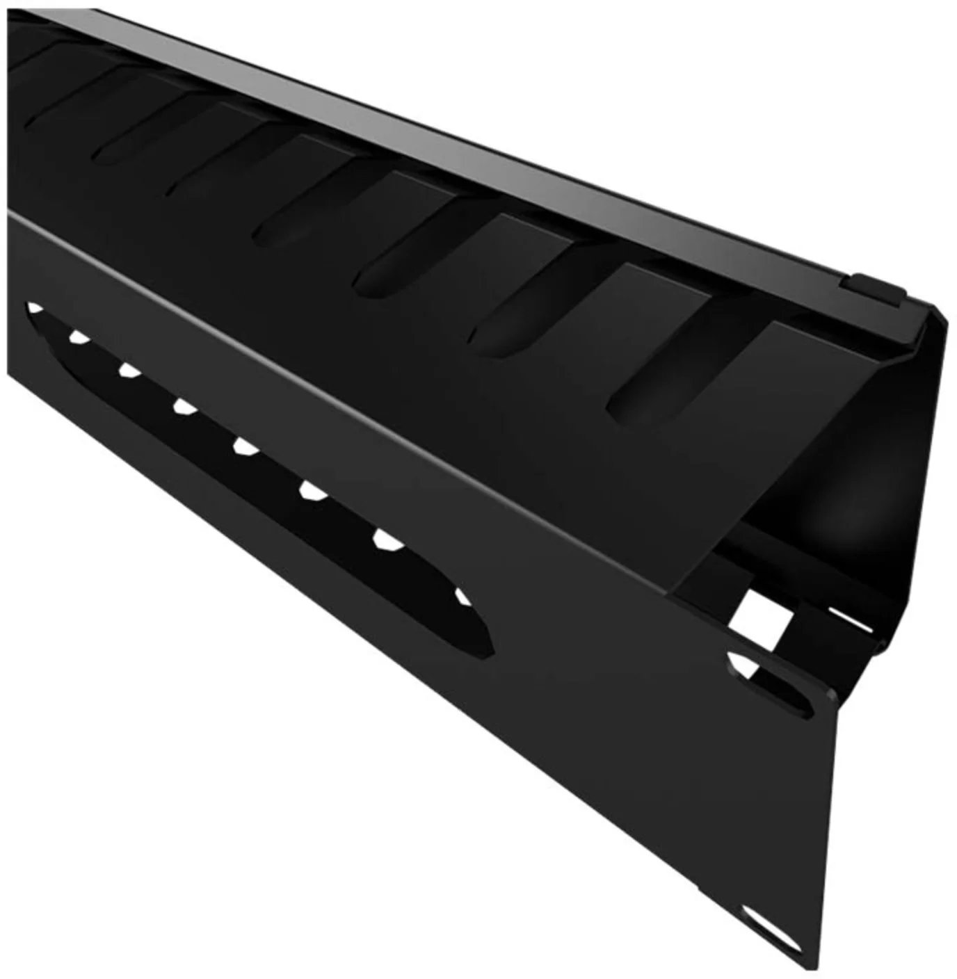 Imagen 13 de Organizador de Cables Nexxt Solutions NPM-DH2UB, Horizontal 2U, 19", Negro