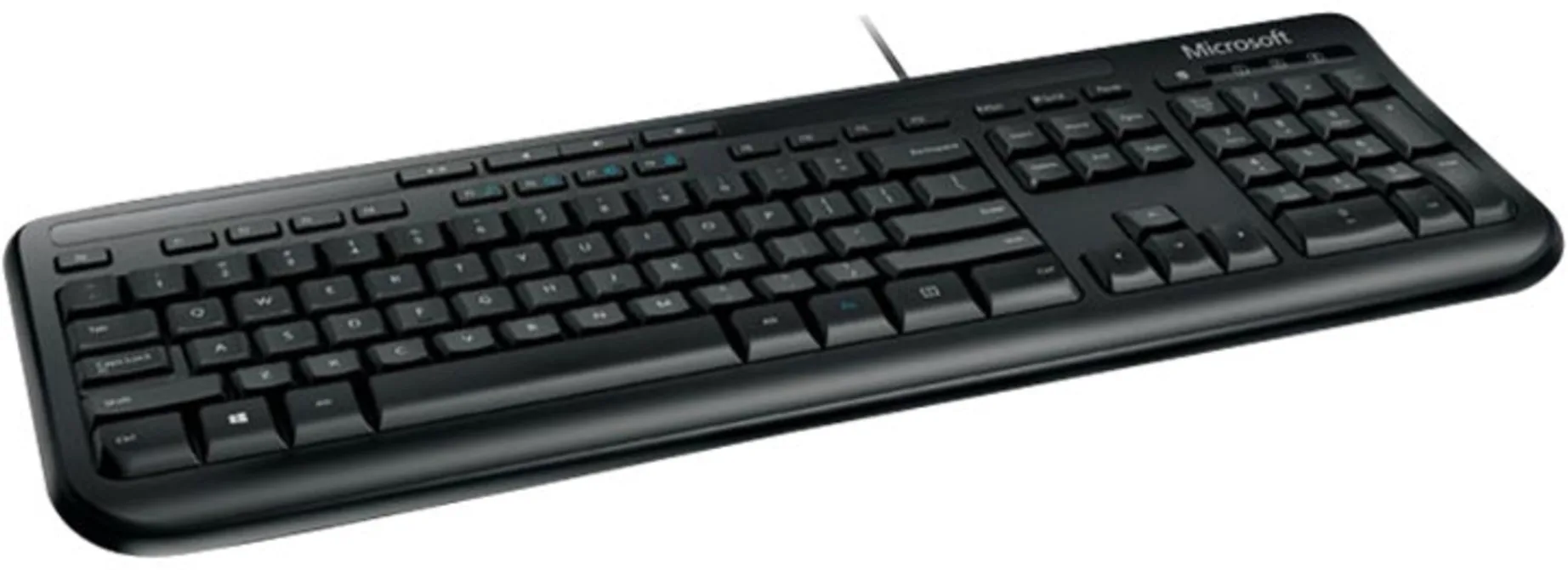 Imagen 3 de Teclado Alámbrico Microsoft 600 Conexión USB Color Negro Compatible XBOX