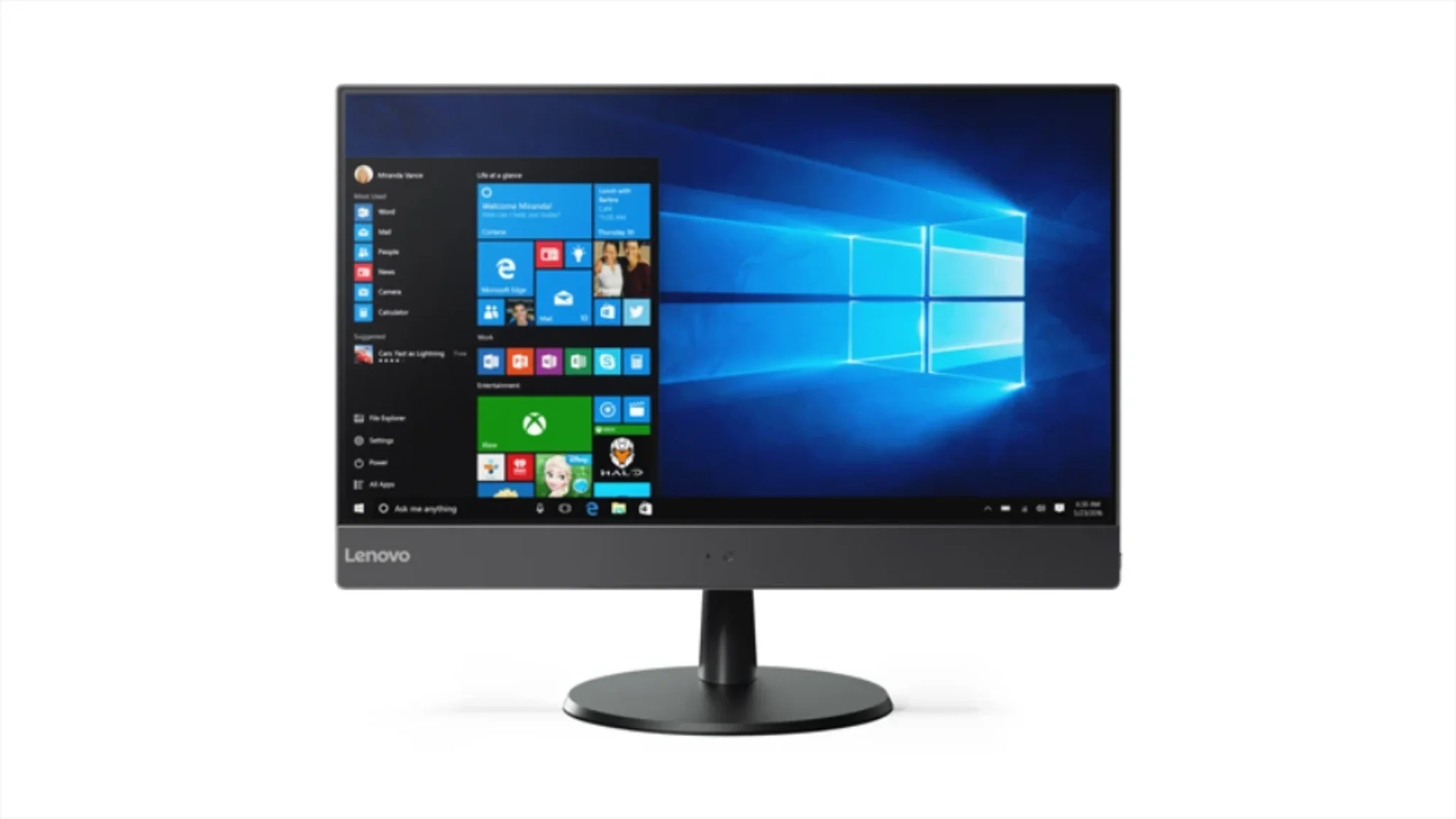 Imagen 0 de Computador Reacondicionado Lenovo AIO V510Z I5-7400T RAM 8GB SSD 240GB 23" DVD W11P