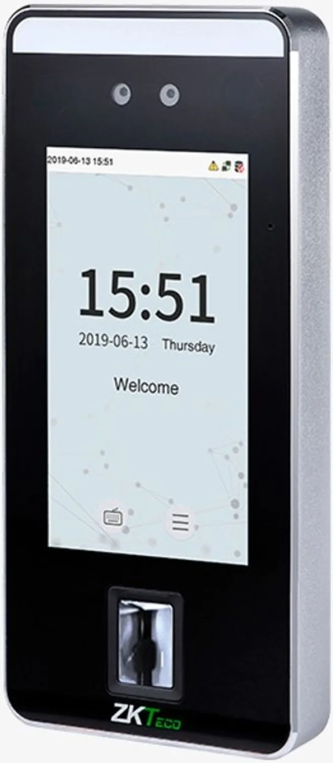Imagen 0 de Speedface-V5L. terminal de control de acceso standalone. reconocimiento facial/huella/clave/tarjeta.