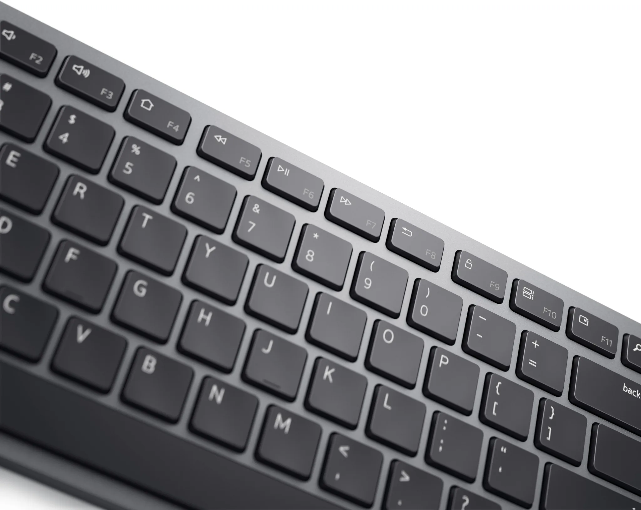 Imagen 7 de Kit Teclado Mouse Inalámbrico Dell KM7321W Conexión Bluetooth USB Color Gris