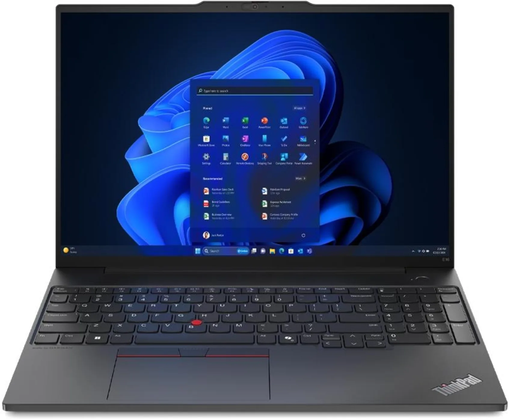 Imagen 0 de Notebook Lenovo ThinkPad E16 Gen2 Ultra 7 155U RAM 16GB SSD 512GB 16" W11P