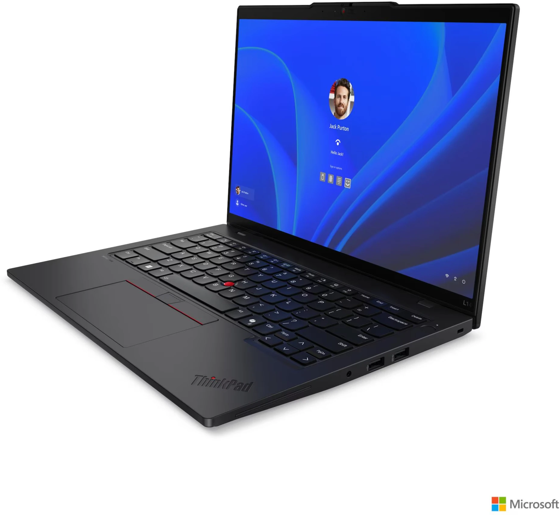 Imagen 3 de Notebook Lenovo ThinkPad L14 Gen5 Ultra 7 165U vPro 16GB 512GB 14" W11P     