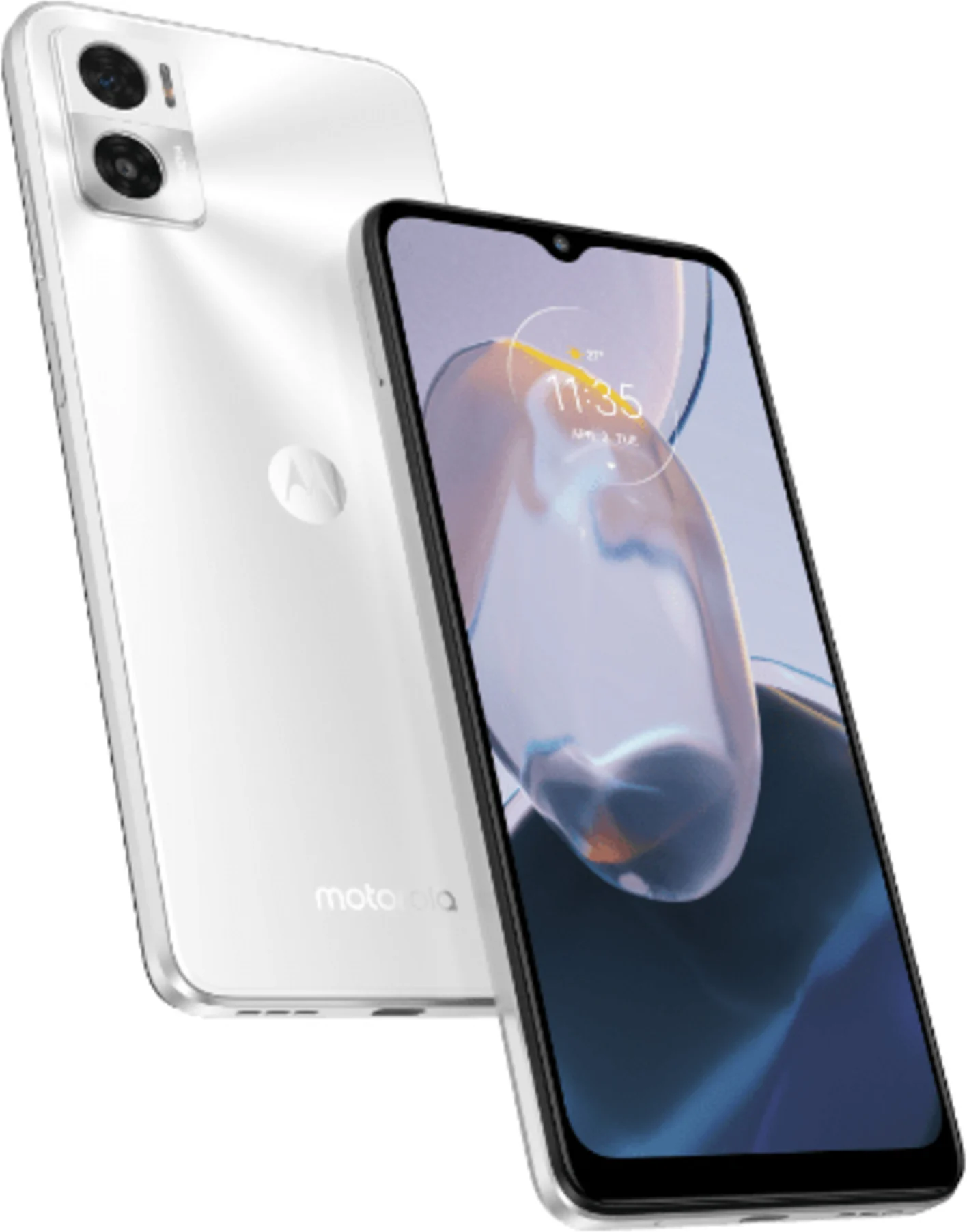 Imagen 0 de Smartphone Motorola E22i OctaCore 2GB/64GB 6.5" SS GEN WiFi BT USB-C Blanco