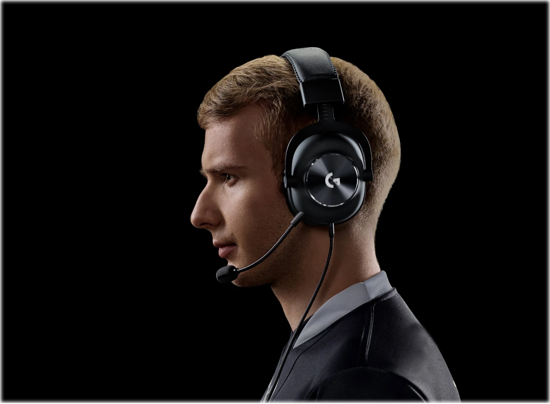 Imagen 18 de Audífonos Gamer Logitech PRO X c/Mic Sonido envolvente Jack 3.5mm/USB Negro