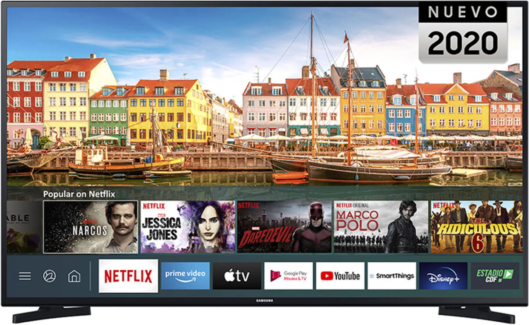 Imagen 0 de Televisor Samsung UN43T5202A Smart TV 43" FHD 1920*1080 USB HDMI WIFI