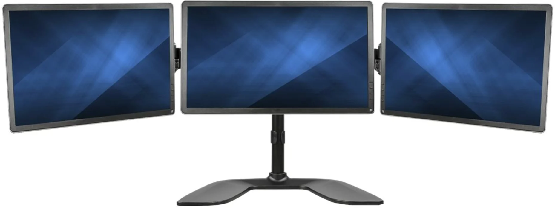 Imagen 1 de Soporte de Monitor Tipo Brazo Articulado para 3 Monitores Hasta 27" Color Negro