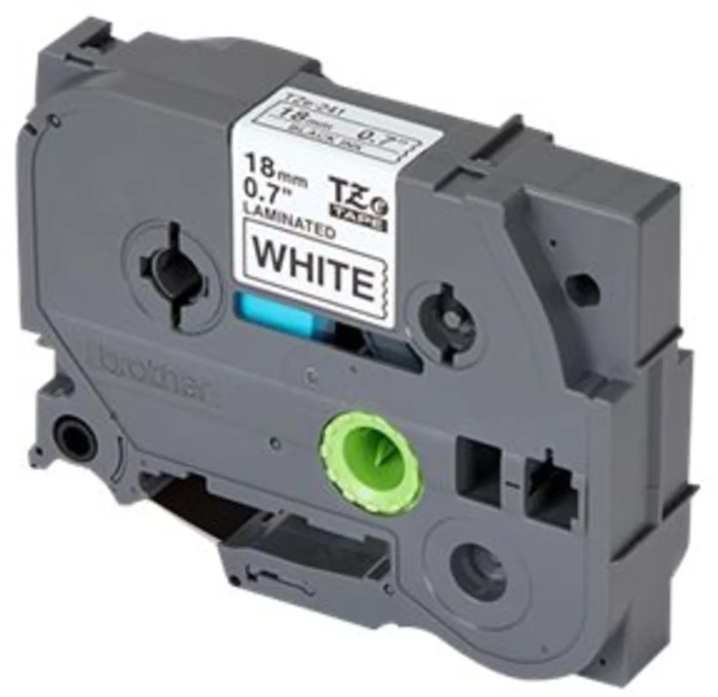 Imagen 1 de Brother laminated tape TZe241 black on white