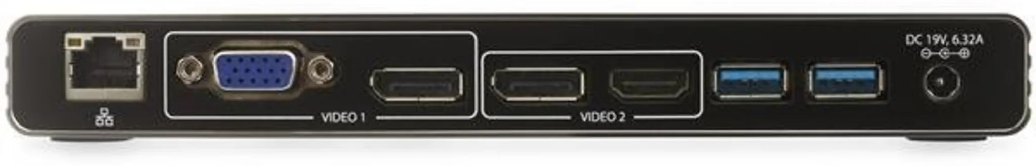 Imagen 3 de Docking Station StarTech Thunderbolt 3 a 2*DP HDMI 2*USB-A VGA Colr Gris