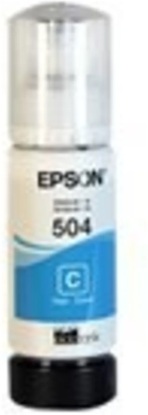 Imagen 2 de Botella de Tinta Epson T504 CYAN C13T03N22A L4150, L4160, L6161, L6171, L6191