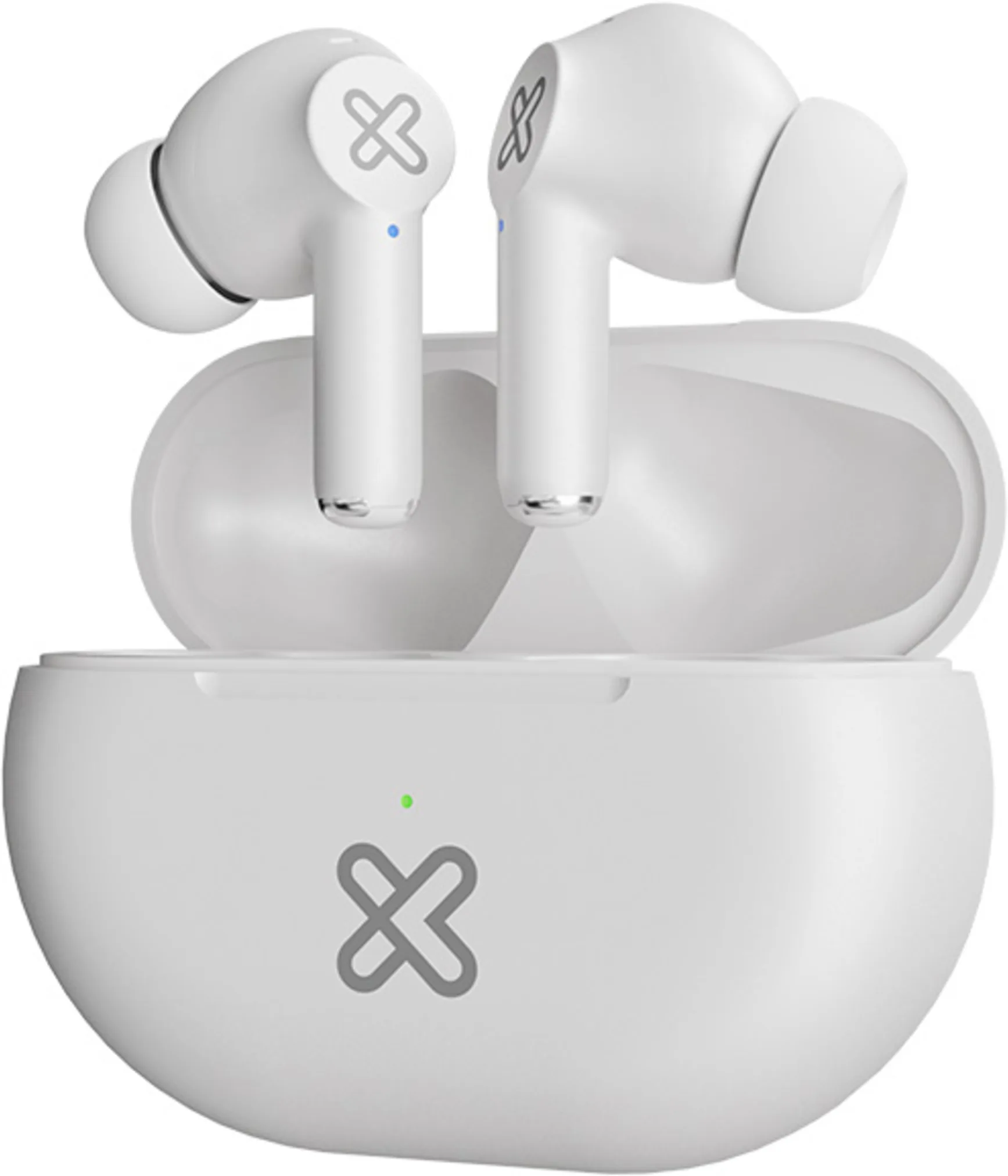 Imagen 0 de Klip Xtreme - True wireless earphones - Para Phone / Para Portable electronics / Para Tablet - Wireless - 17Hrs IPX White