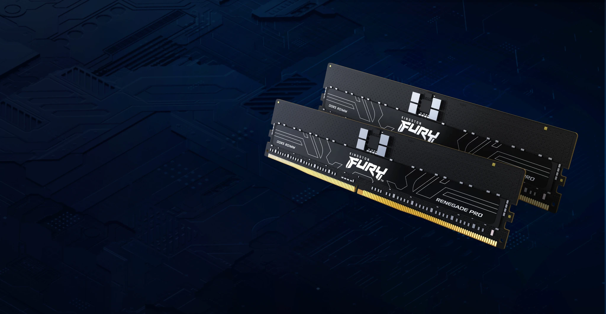 Imagen 6 de Memoria RAM 32GB DDR5 5600MHz DIMM CL28 ECC 1.35v 288p KingstonFury Ren. Pro