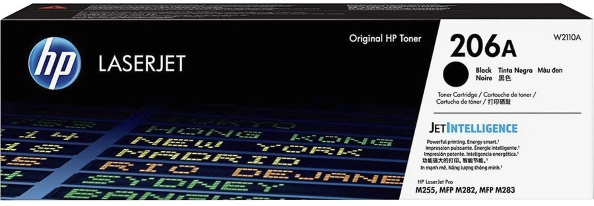 Imagen 0 de Tóner HP 206A Color Negro p/ Impresoras M255dw-nw/M283cdw-nw, 1350 Pág aprox