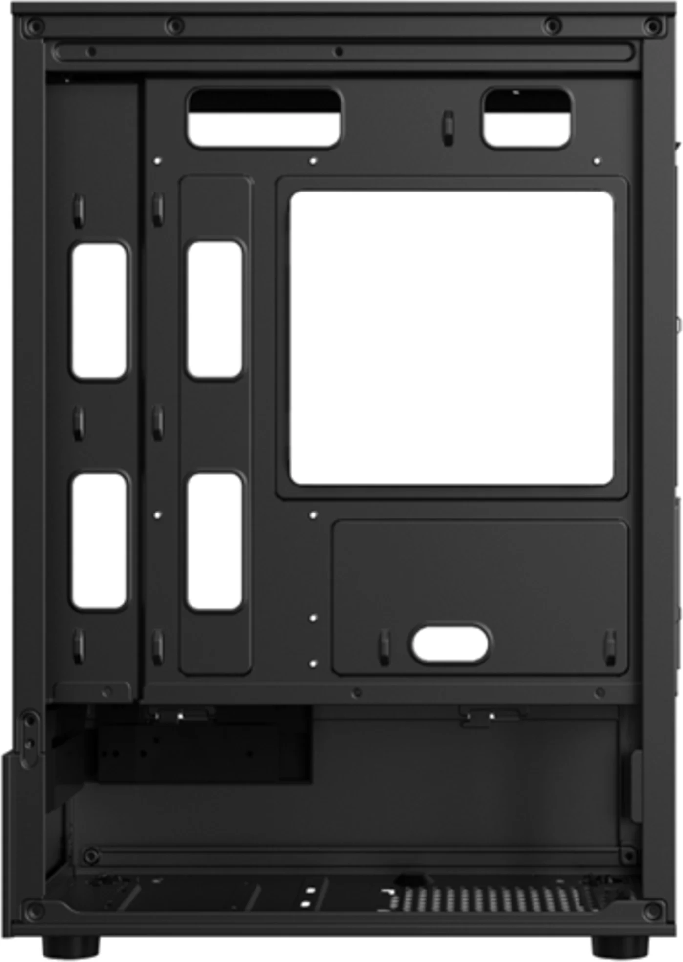 Imagen 6 de Gabinete Gamer ESGAMING H60, 5 Ventiladores ARGB, m-ATX, Negro