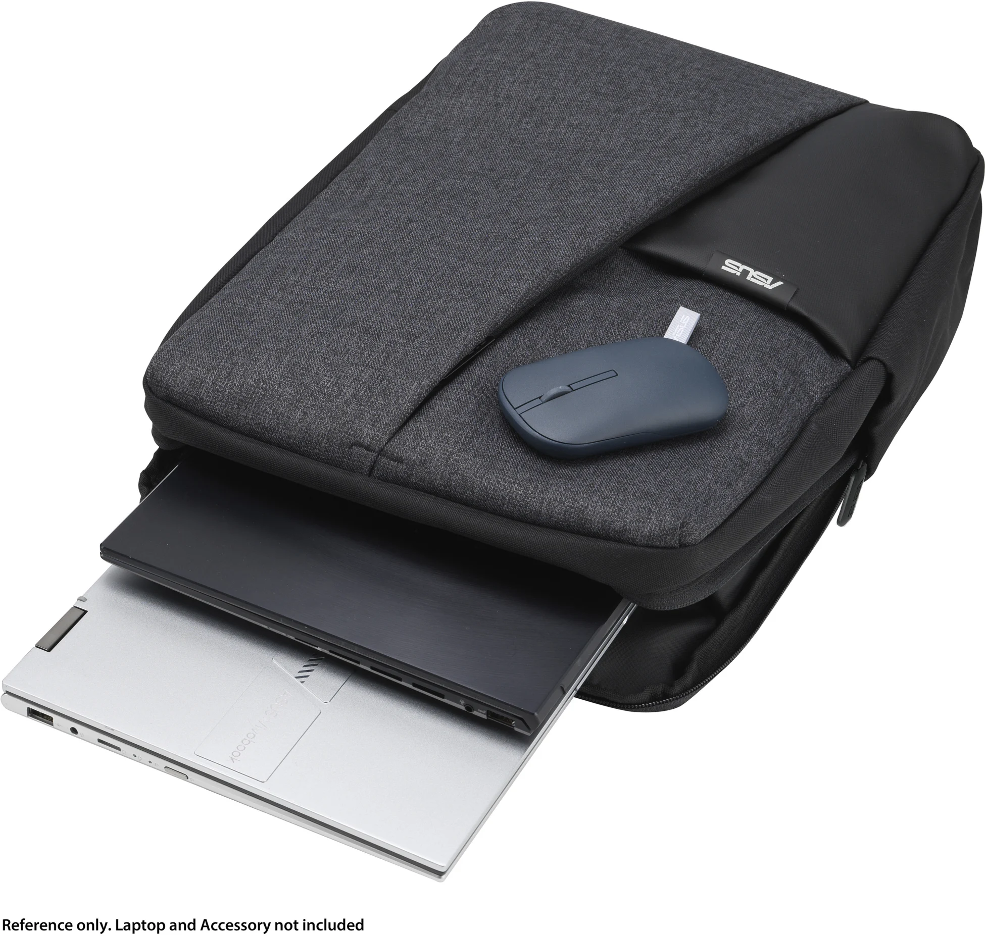 Imagen 4 de Mochila Asus AP4600 Backpack, para Notebook hasta 16" Polyester Color Gris