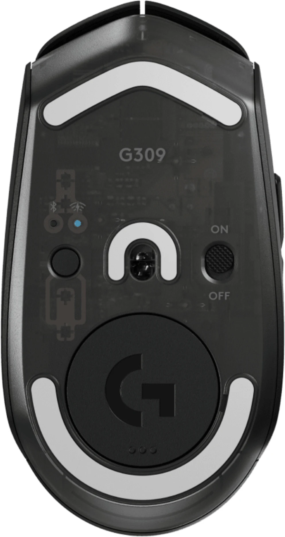 Imagen 5 de Mouse Gamer Inalámbrico Logitech G309 LIGHTSPEED Sensor Hero 25K 2.4GHz/BT Black