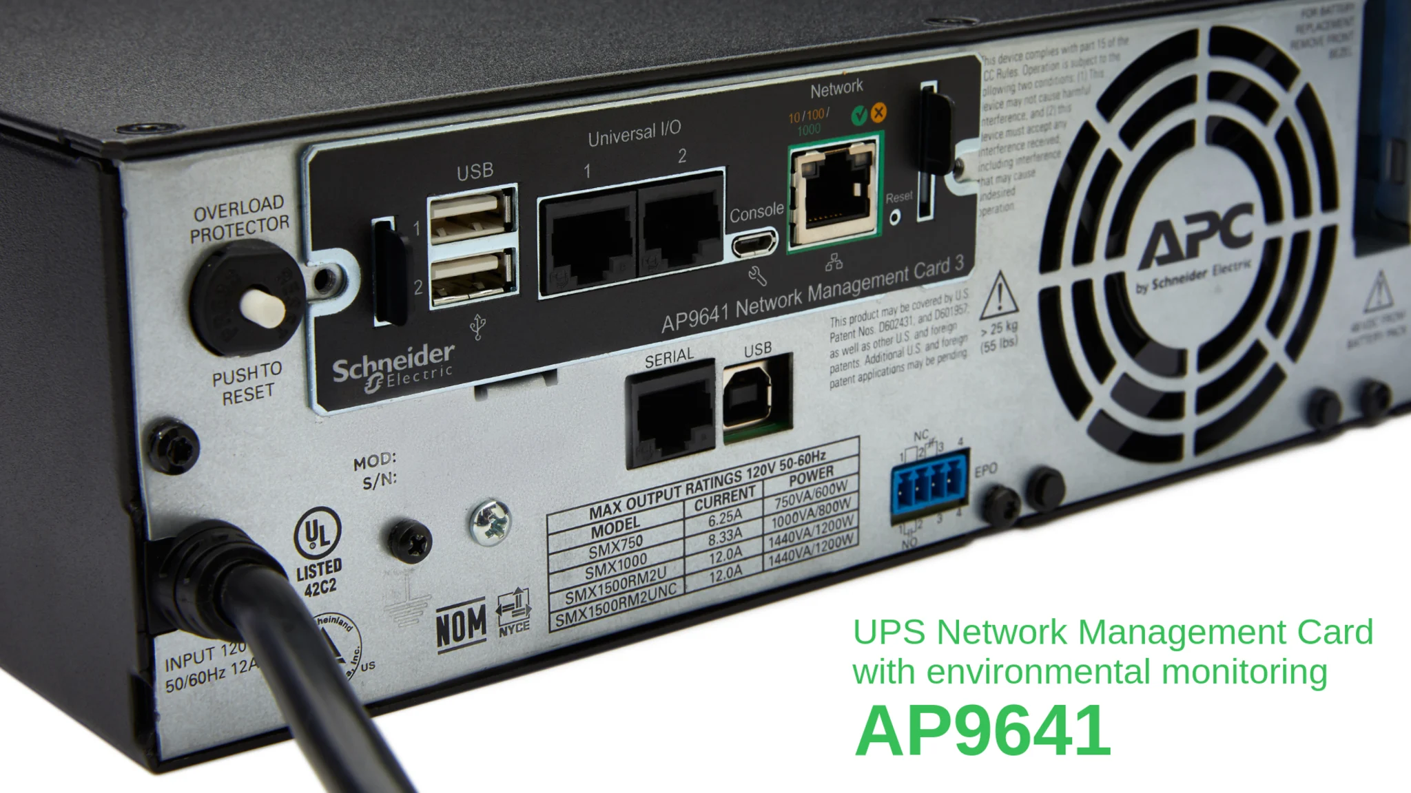 Imagen 5 de UPS Network Management Card 3 with Environmental Monitoring