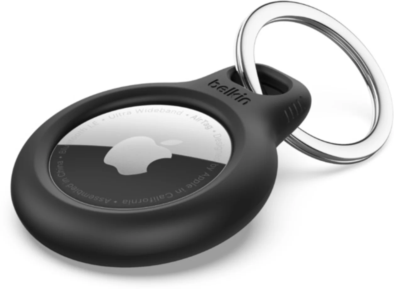 Imagen 0 de Llavero para AirTag Belkin Key Ring Negro