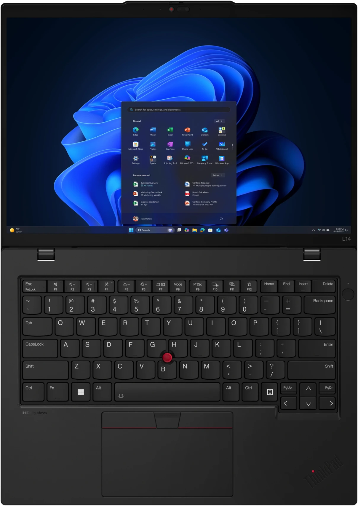 Imagen 15 de Notebook Lenovo Thinkpad L14 Gen6 Ryzen 7 Pro 250 RAM16GB SSD512GB 14" W11P