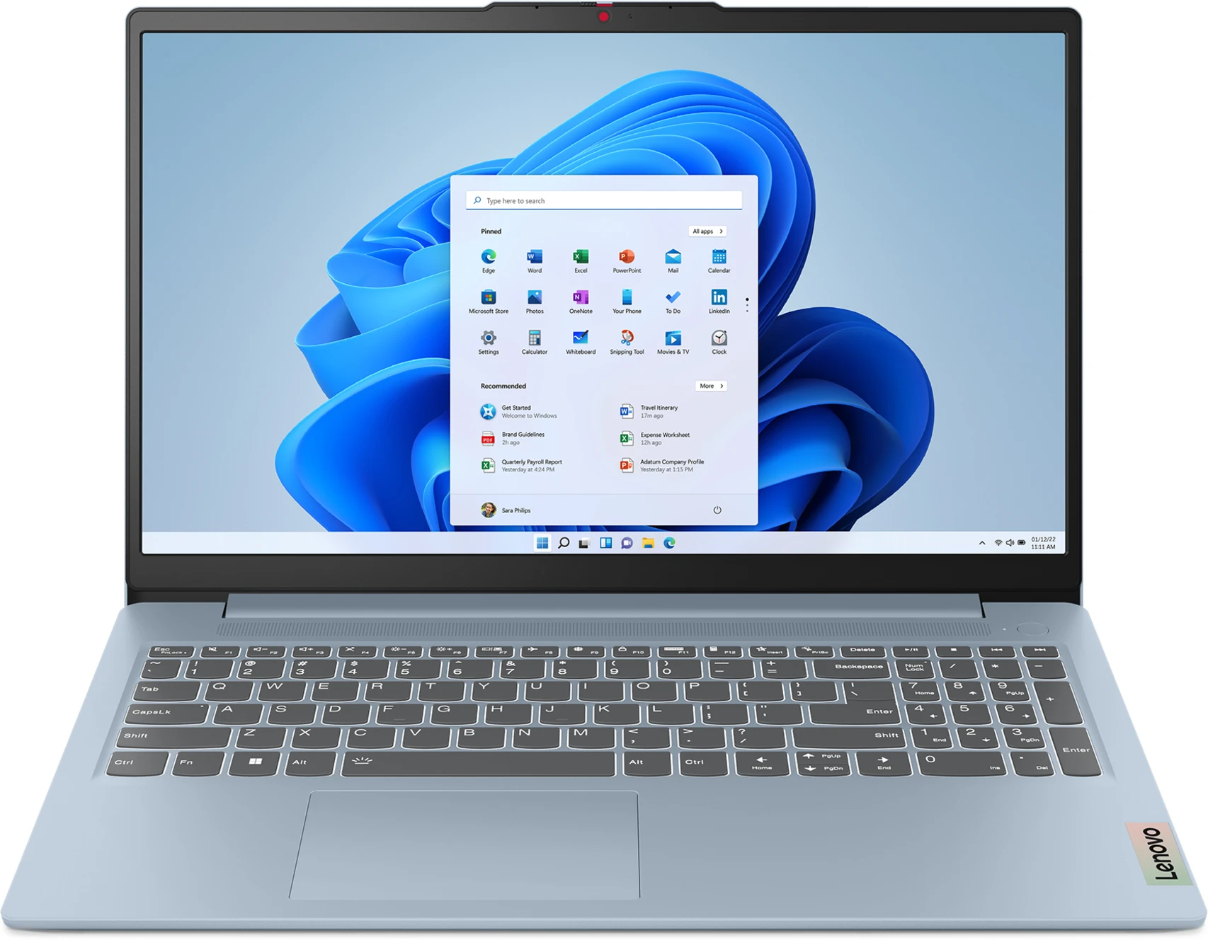 Imagen 0 de Notebook Lenovo IdeaPad Slim 3 15AMN8 AMD R3 7320U RAM 8GB SSD 512GB 15.6" W11H