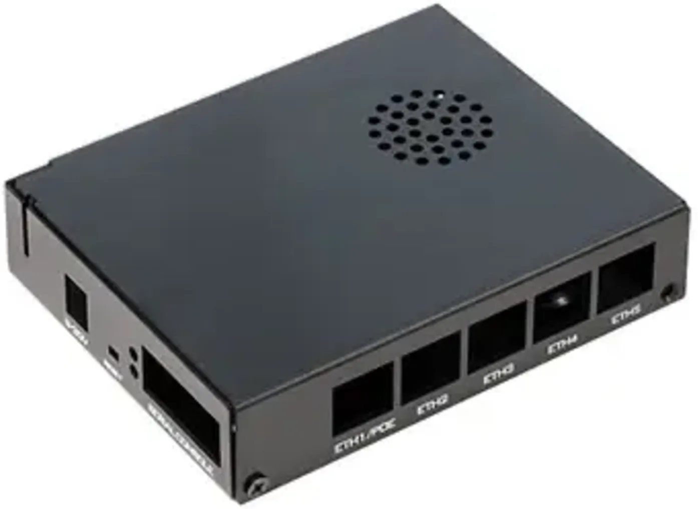 Imagen 0 de Carcasa de Aluminio MikroTik CA150 para Dispositivos RB450 y RB850
