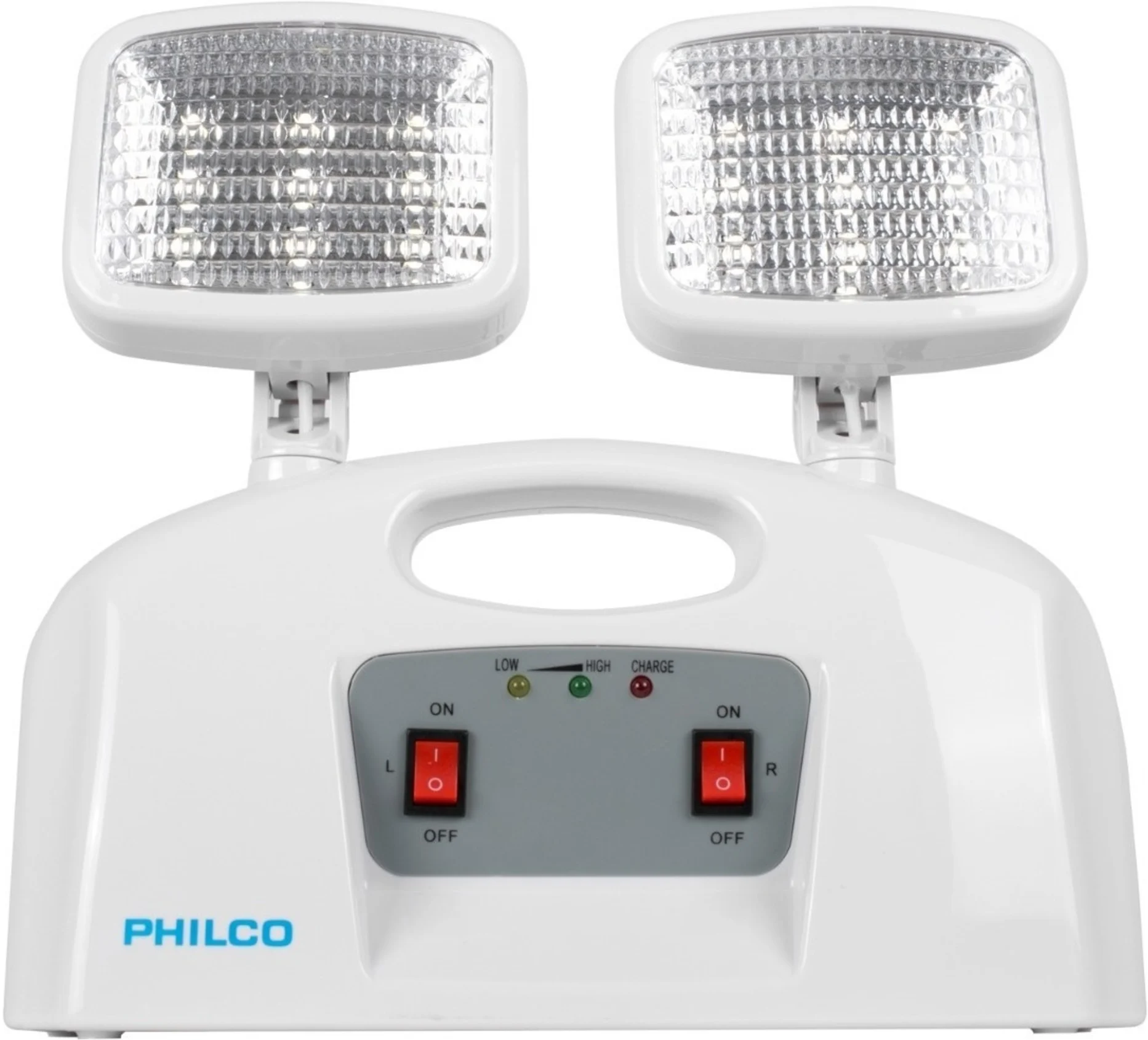 Imagen 1 de Lámpara de Emergencia Philco, 2 Focos, 9 LED c/u