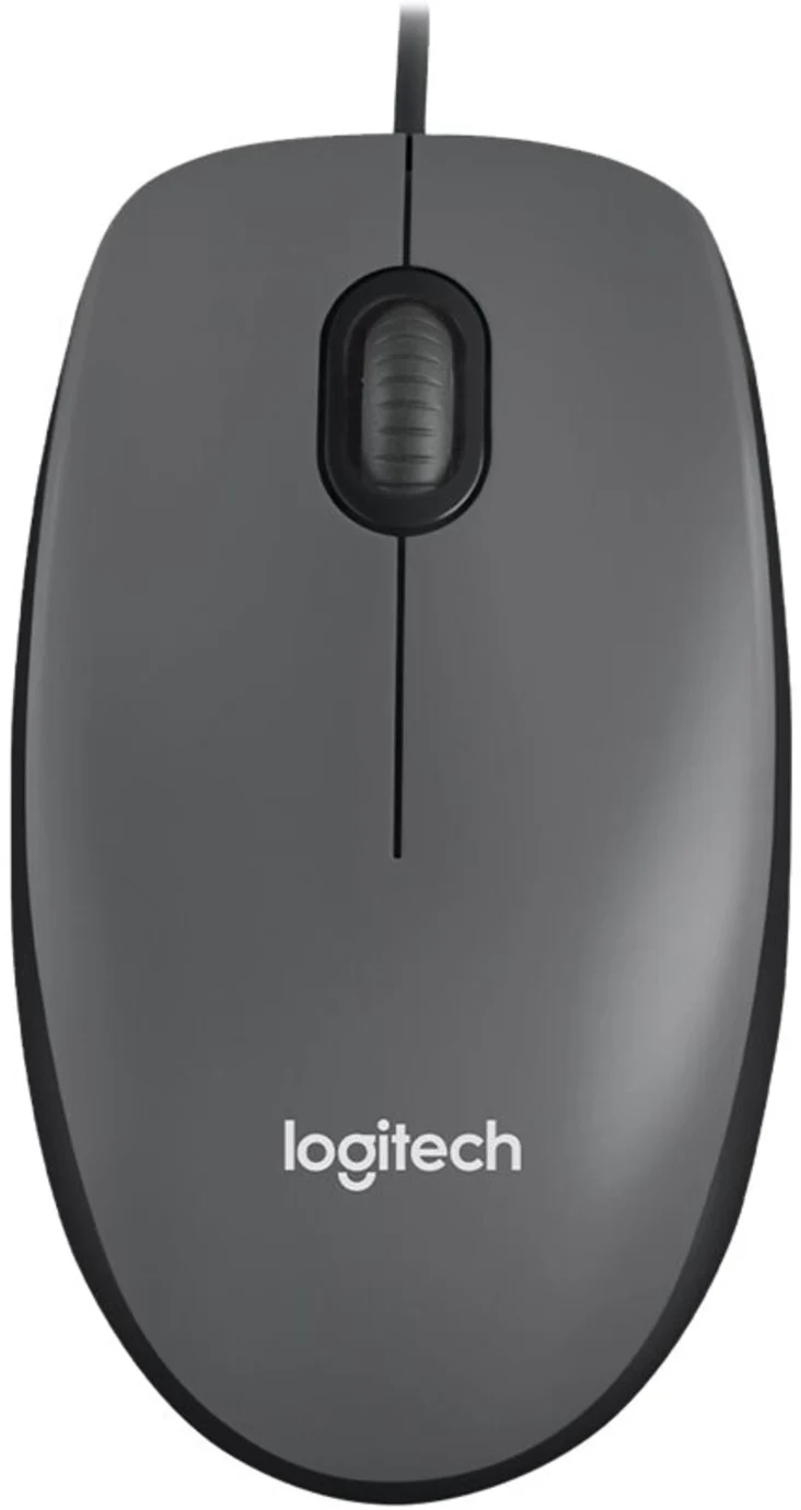 Imagen 6 de Mouse Alámbrico Logitech M90 Óptico 1000dpi USB color negro (Reacondicionado)