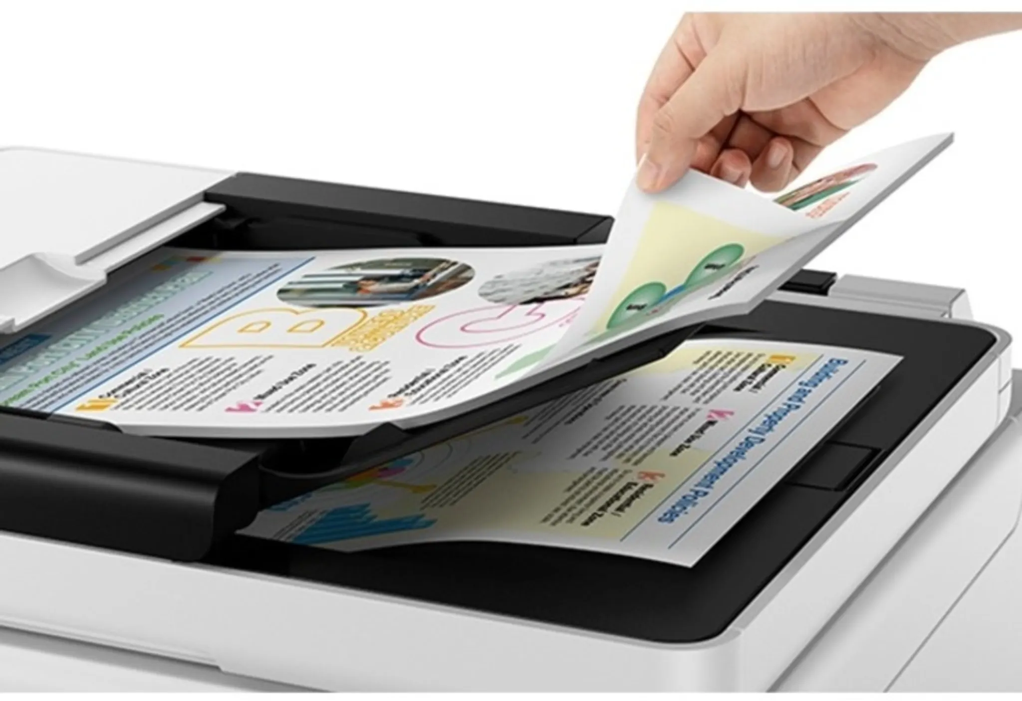 Imagen 2 de Impresora Multifunción Canon MAXIFY GX7010 Tanque Tinta Color USB WiFi LAN ADF