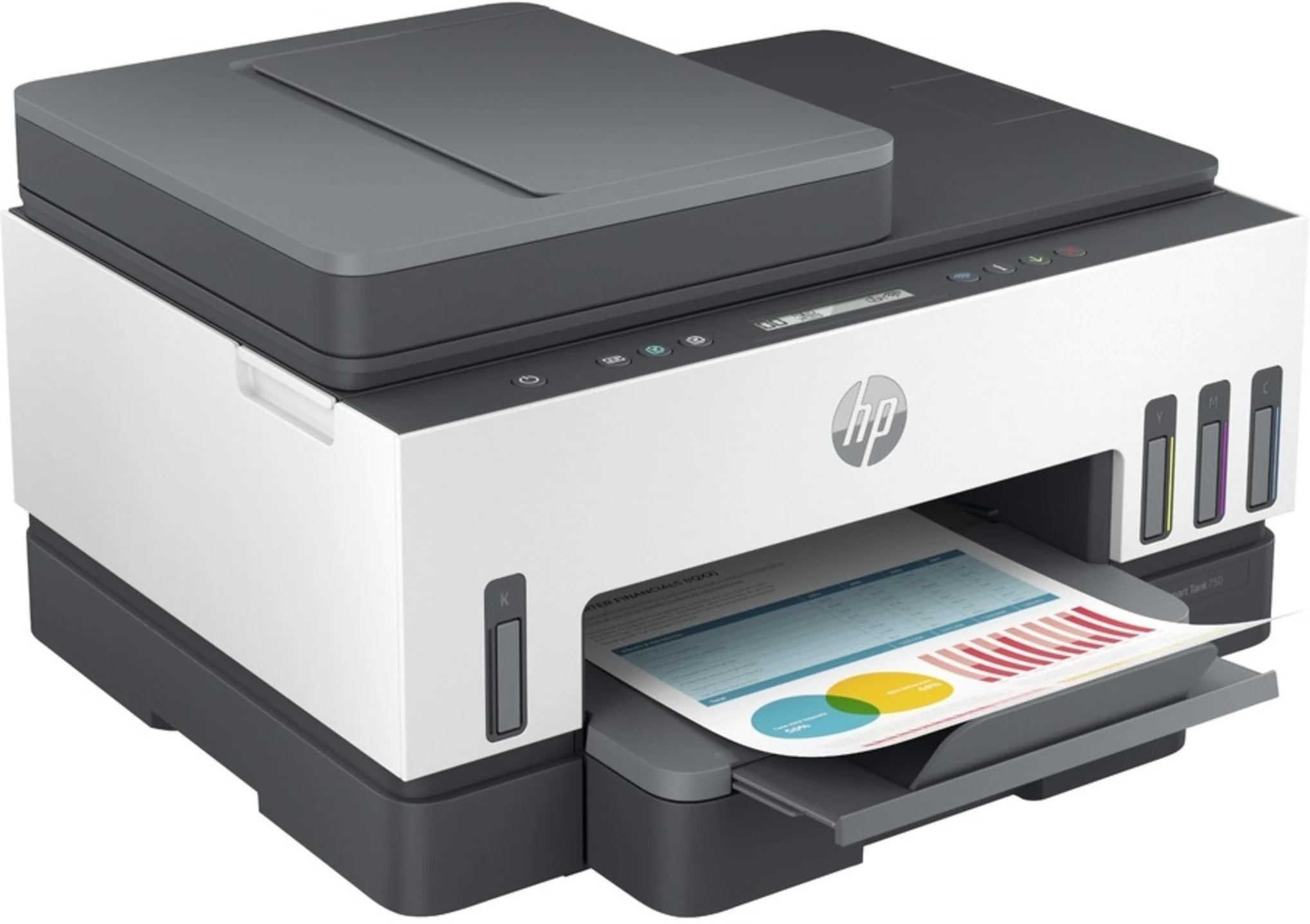 Imagen 3 de Impresora Multifunción HP Smart Tank 750 Tinta color WiFi LAN USB Duplex/ADF