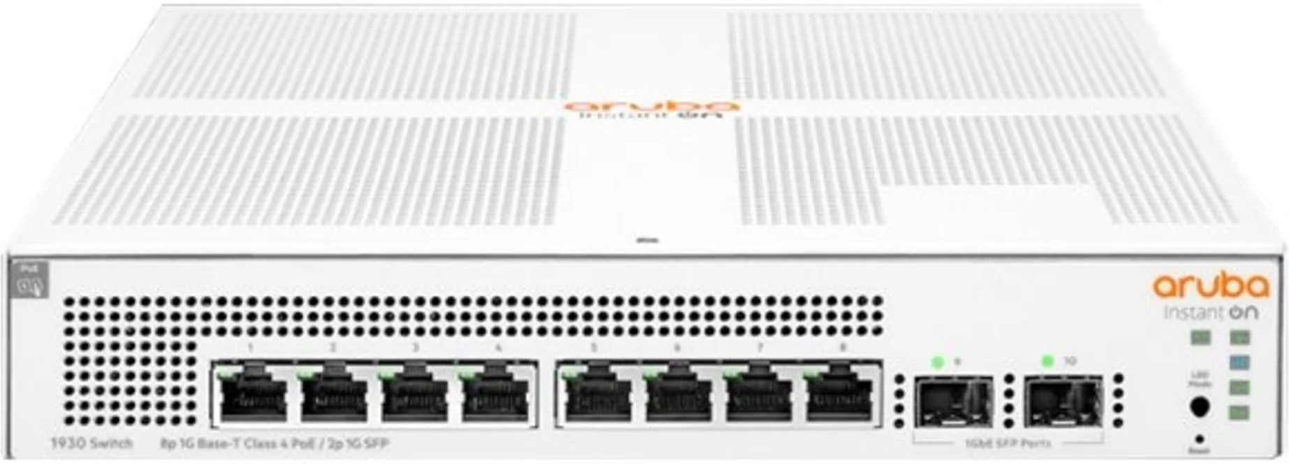Imagen 4 de Switch HPE Aruba Instant On 1930 8-Port Gigabit PoE+ Compliant, con SFP
