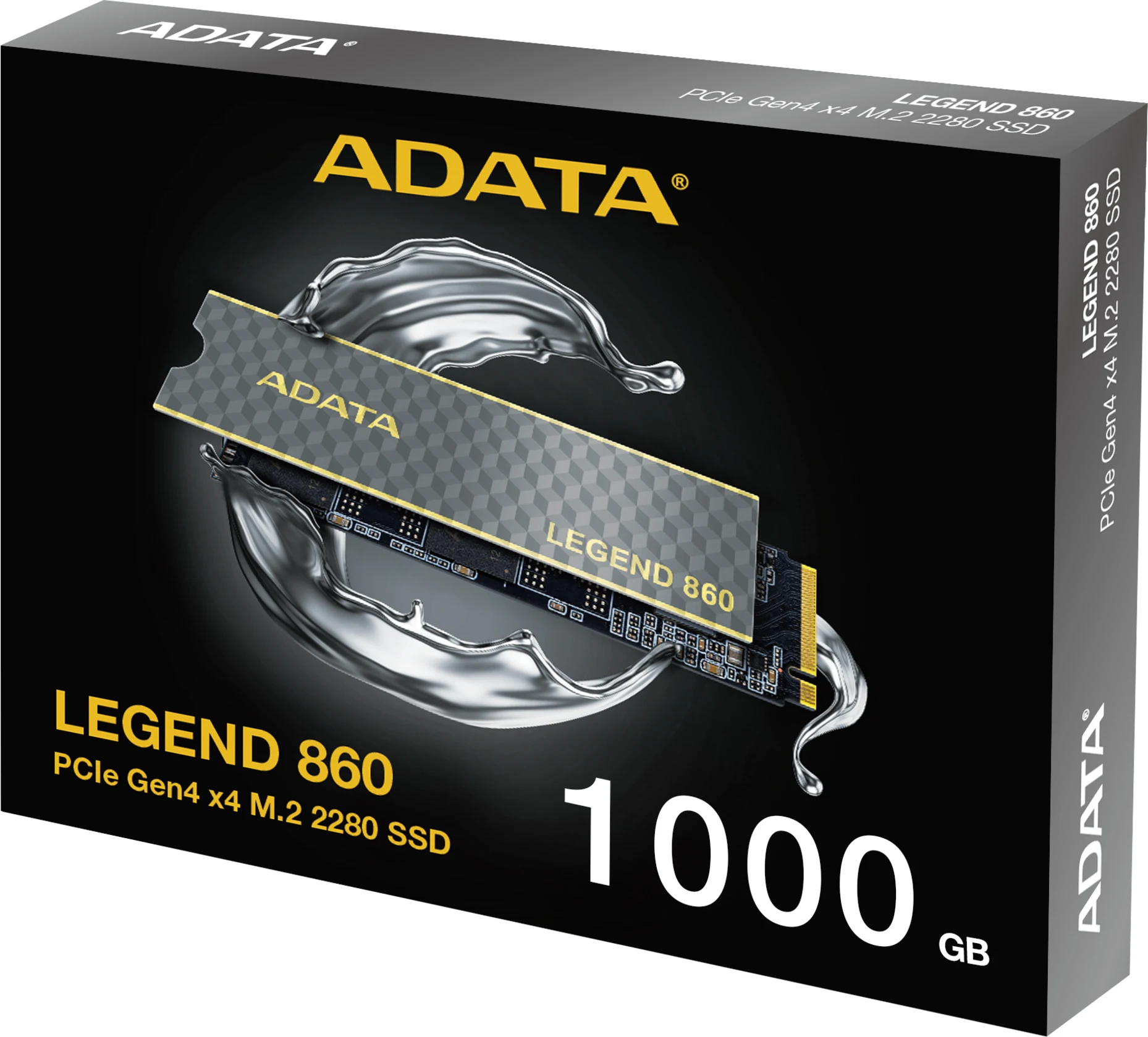 Imagen 6 de Unidad SSD AData Leyend 860 1TB M.2 22*80 PCIe4.0 Lec6000MB/s Esc4000MB/s