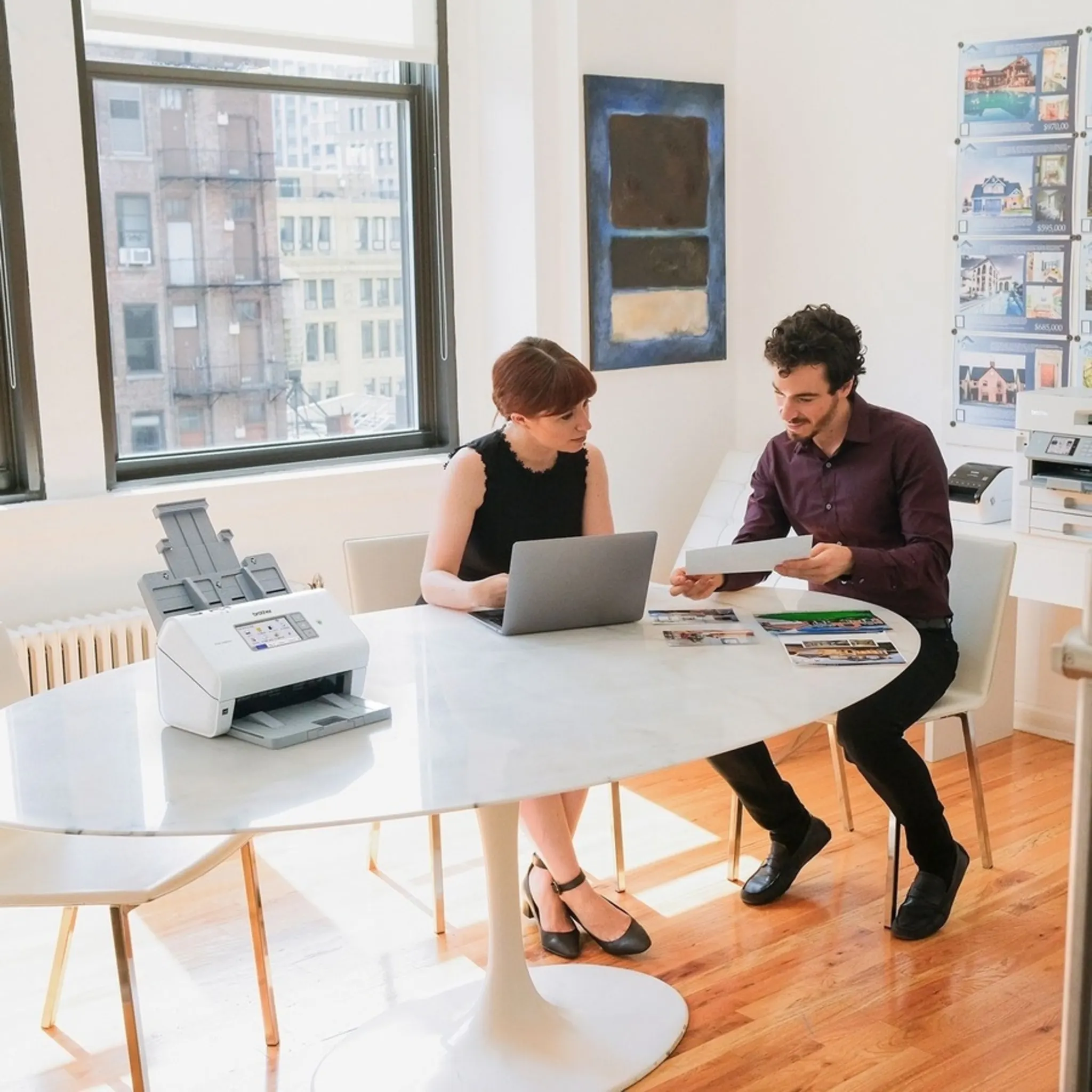 Imagen 4 de Escáner de Escritorio Brother ADS4900W, 120ppm ADF Ethernet USB 3.0 Dúplex