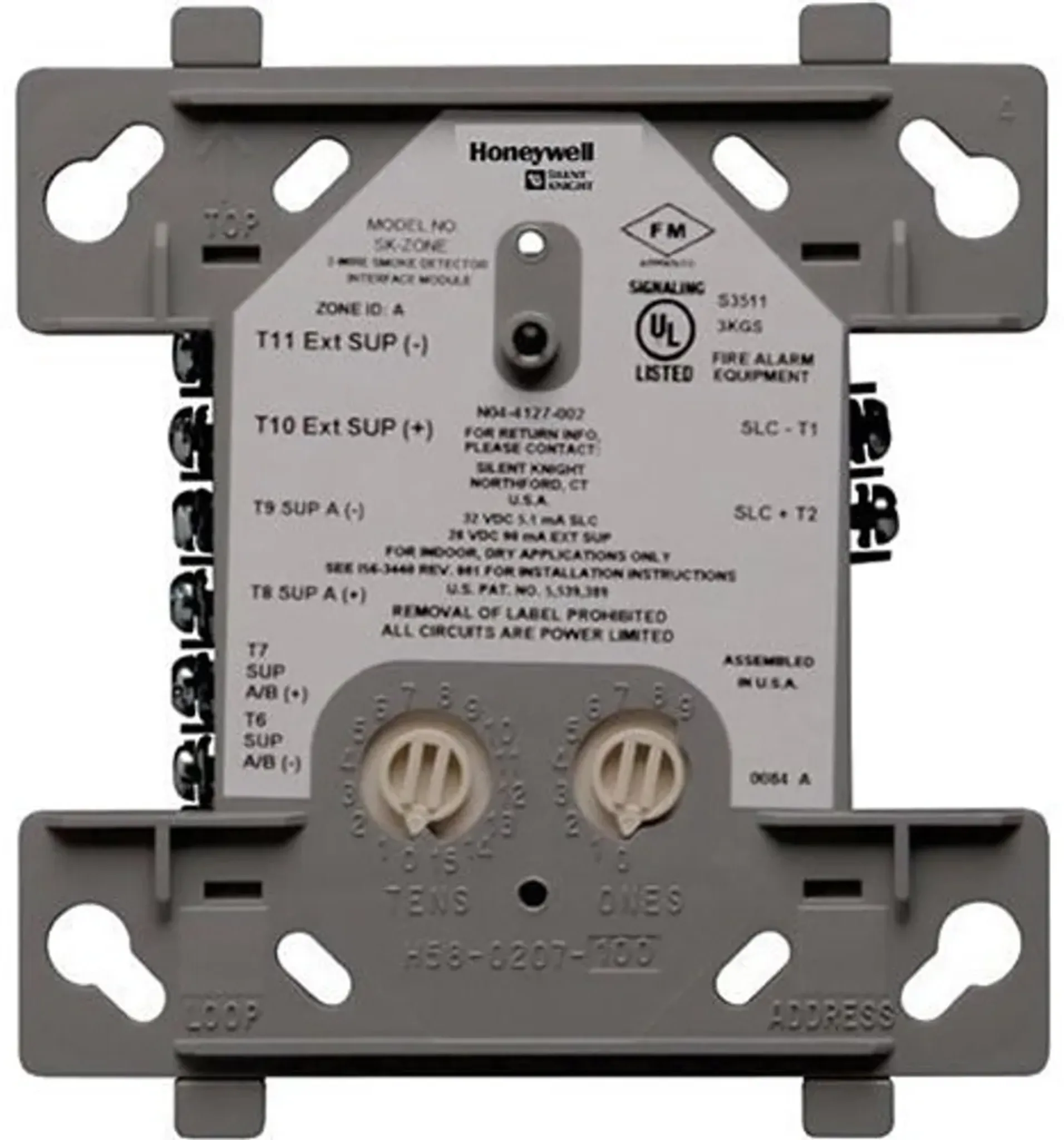 Imagen 0 de SK-ZONE. Modulo Direccionable para Detectores Convencionales de 2 Hilos