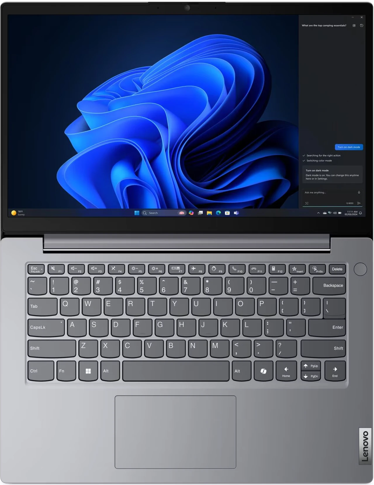 Imagen 2 de Notebook Lenovo V14 G5 IRL I5-13420H RAM 8GB SSD256GB 14" FreeDOS (sin SO)