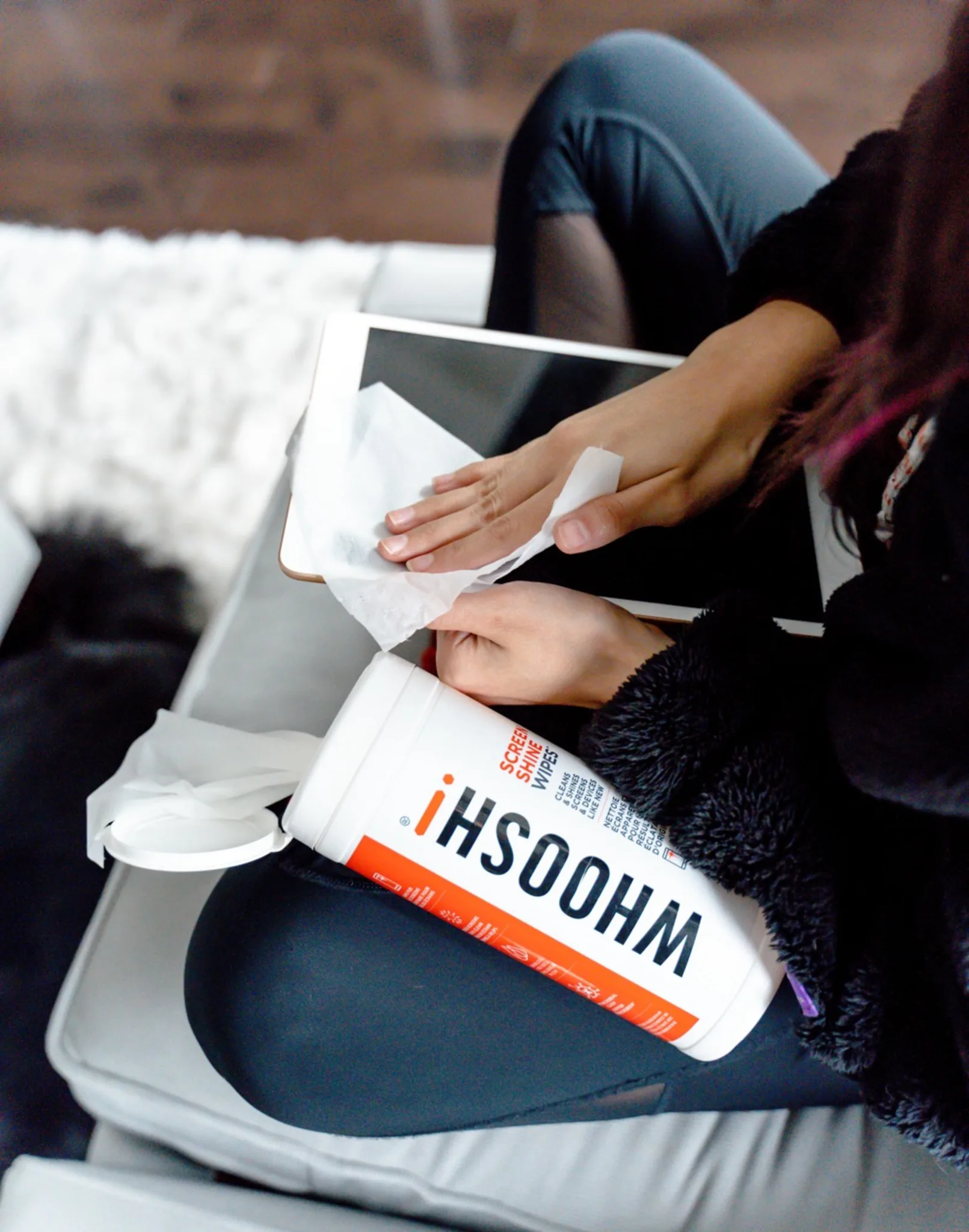 Imagen 6 de Toallitas de Limpieza para Pantallas Whoosh Screen Shine 1FG70WPENFR 70 unidades