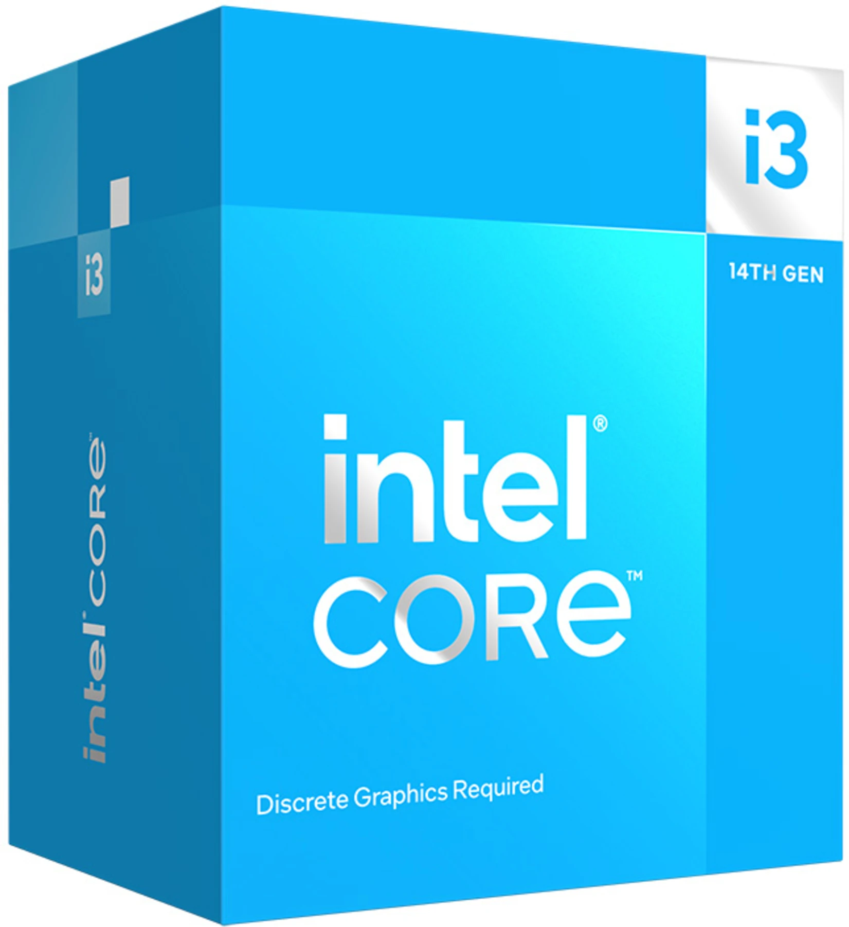 Imagen 1 de CPU Intel® Core I3-14100F 14Gth 3.5-4.7GHz Turbo 12MB 4 Núcleos LGA1700 Sin Gráf